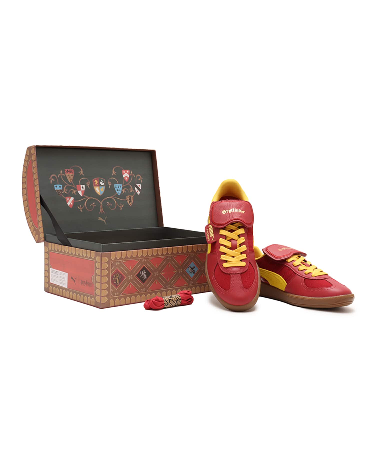 PUMA PALERMO HARRY POTTER DARK CRIMSON-YELLOW SIZZLEの画像
