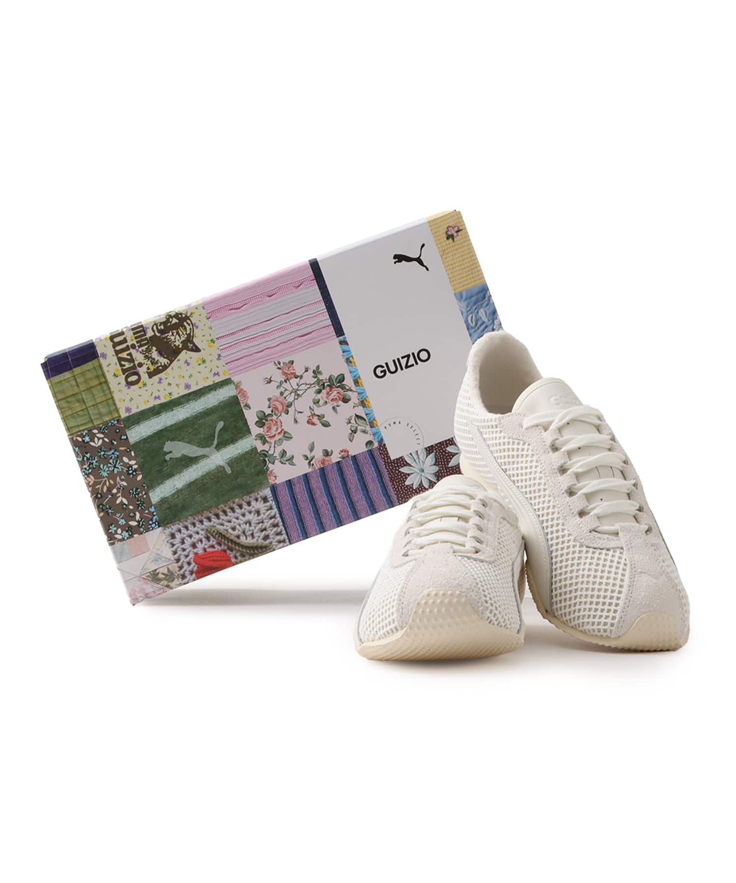 PUMA H-STREET GUIZIO OP1 WARM WHITE-DARK CHOCOLATE-ALの画像