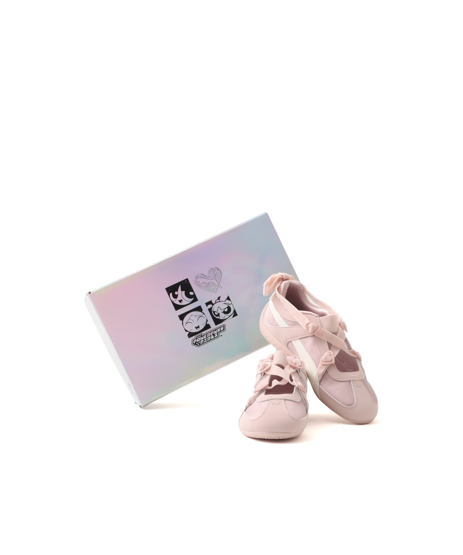 PUMA SPEEDCAT GO POWERPUFFGIRLS WHISP OF PINK-PUMA SILVER-MAの画像