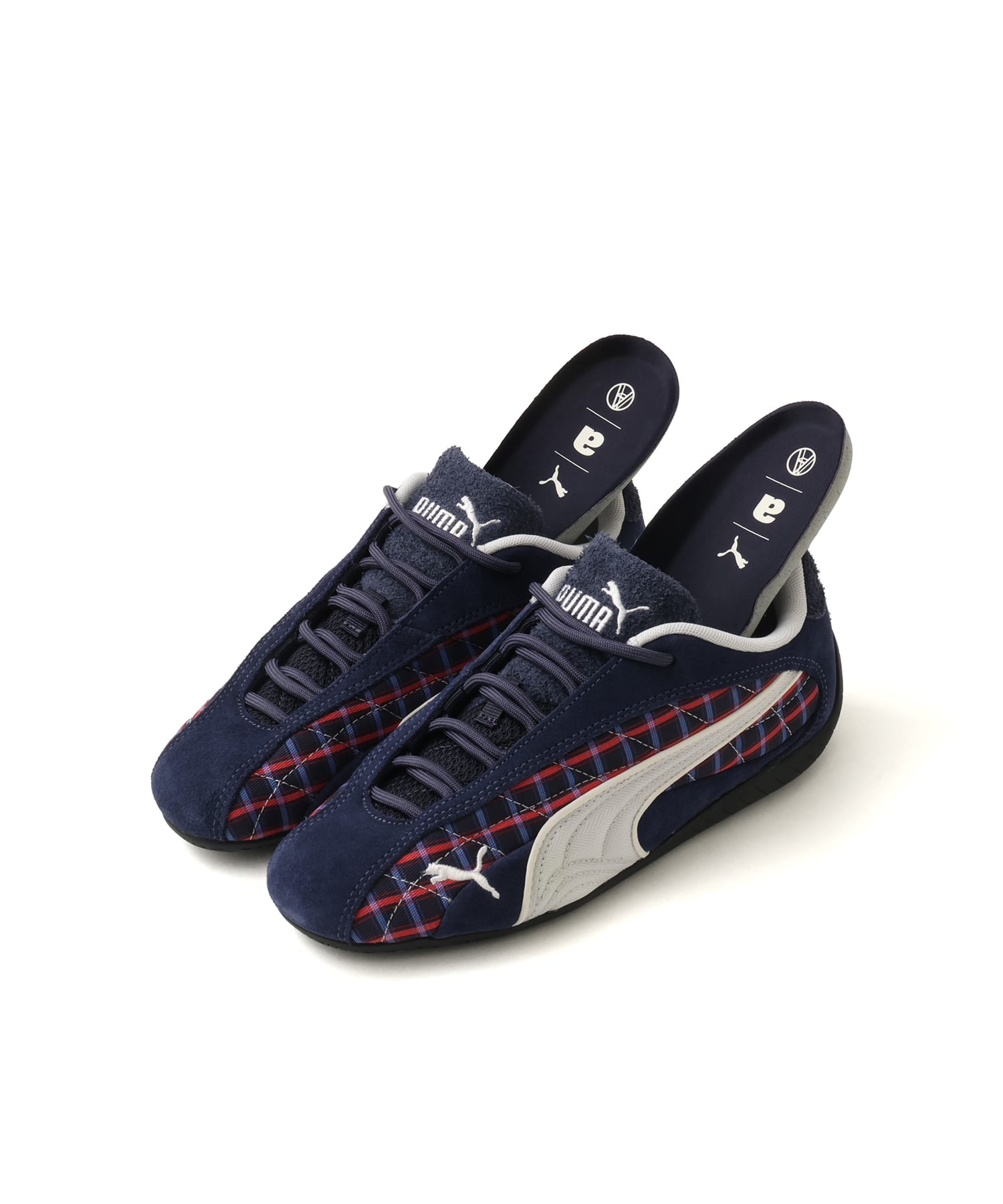PUMA SPEEDCAT PLUS X ATMOS X AGAINST LAB PUMA NAVY-FEATHER GRAYの画像