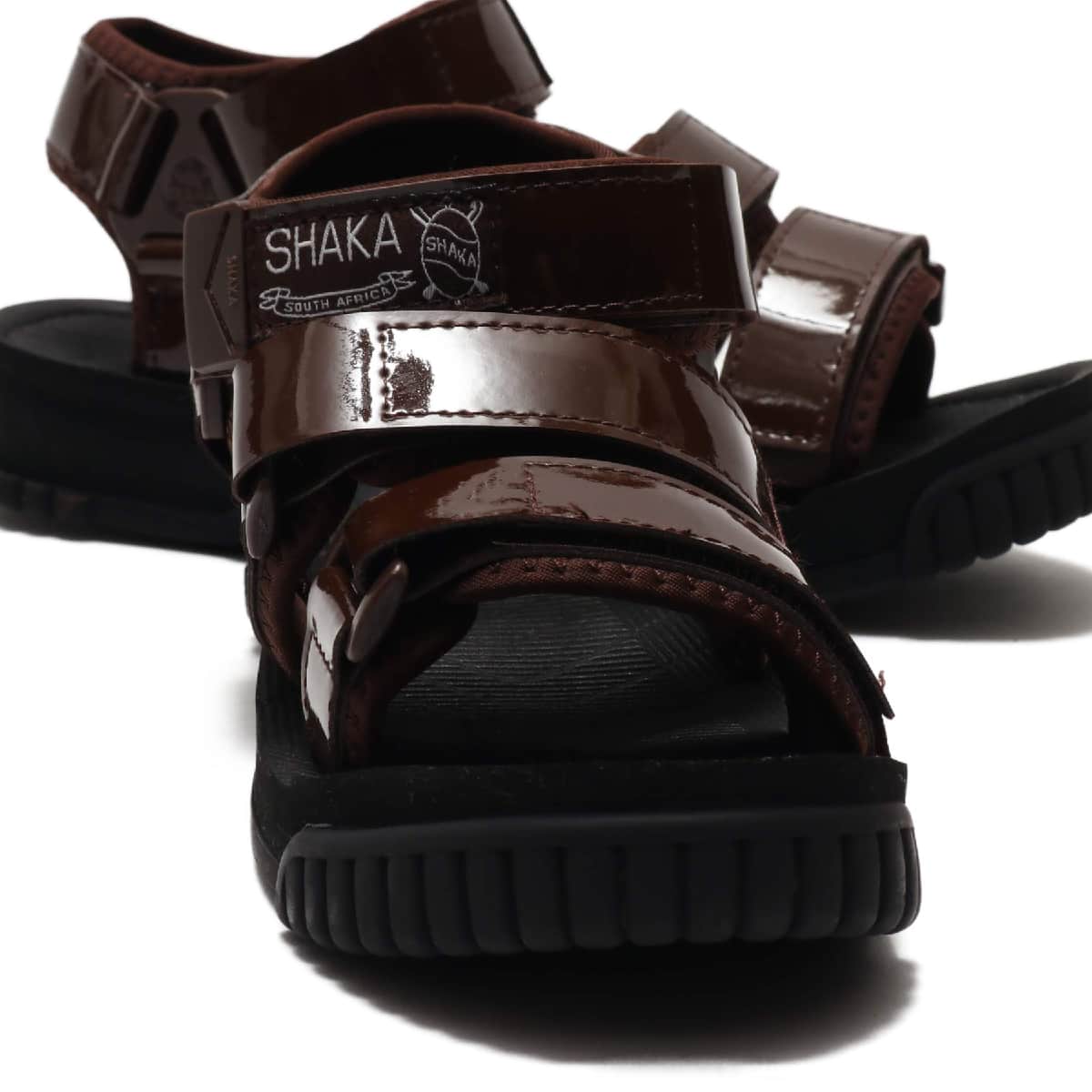 SHAKA NEO BUNGY PATENT Brown 20SS-Iの画像