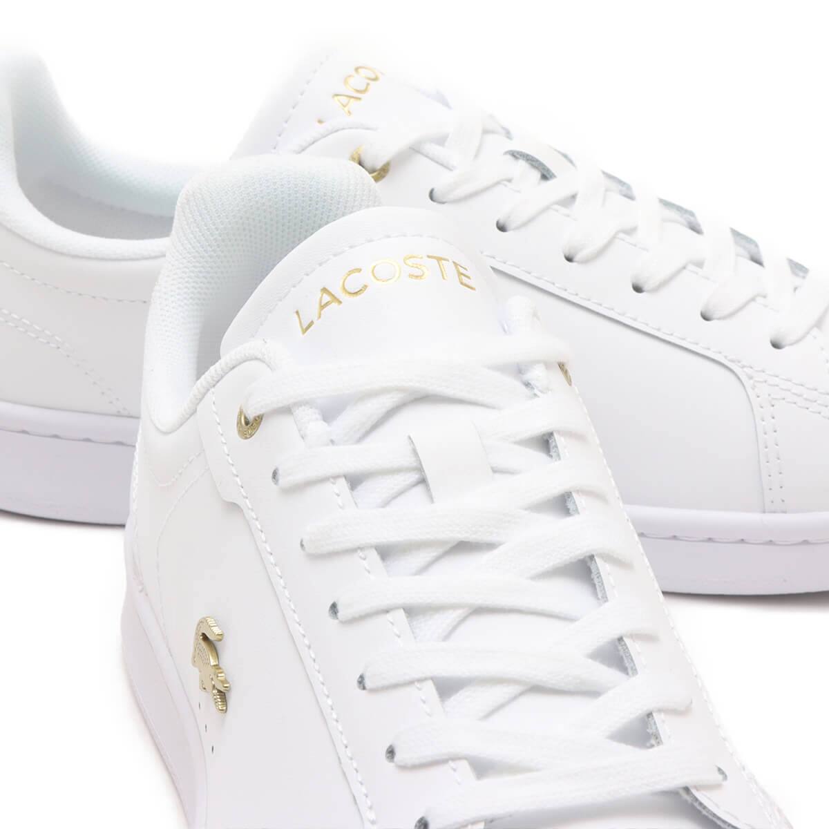 LACOSTE CARNABY PRO 124 1 SFA WHT/GLD 24SP-Iの画像