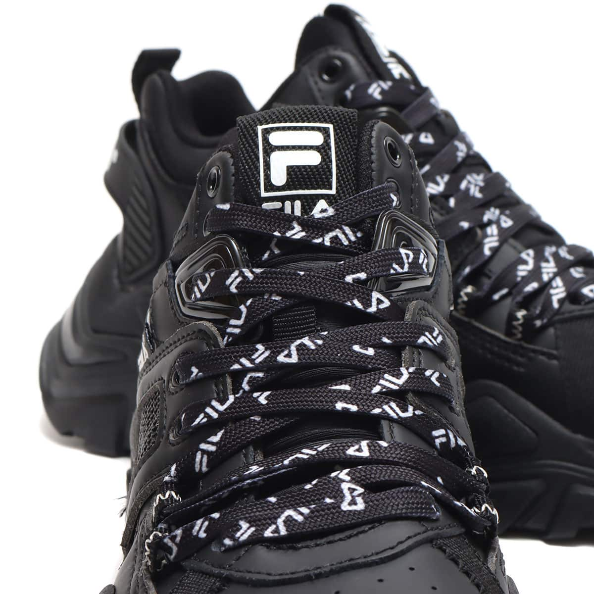 FILA CAGE MID MIXED MEDIA BLACK 21FW-S