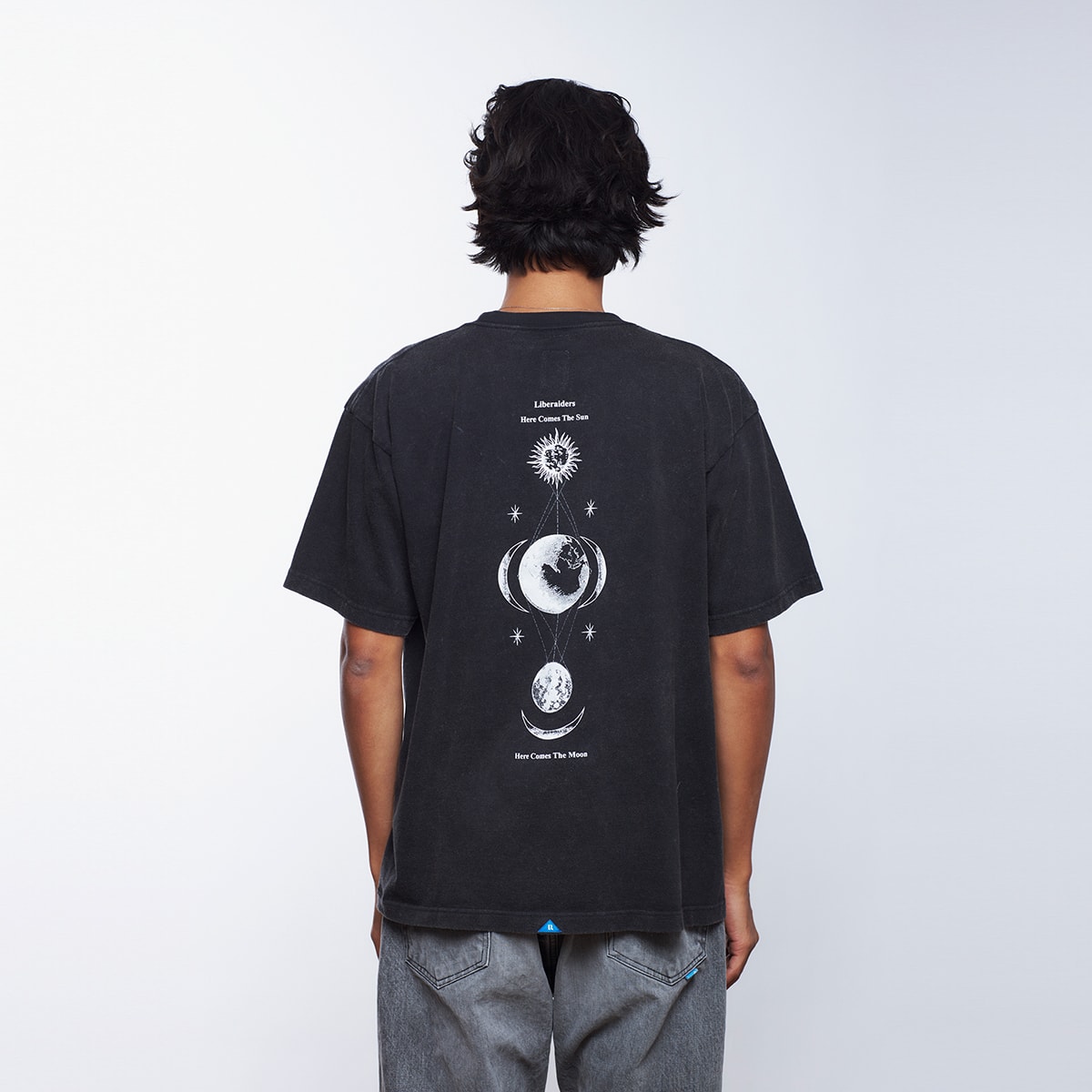 LIBERAIDERS LUNA ECLIPSE TEE BLACKの画像