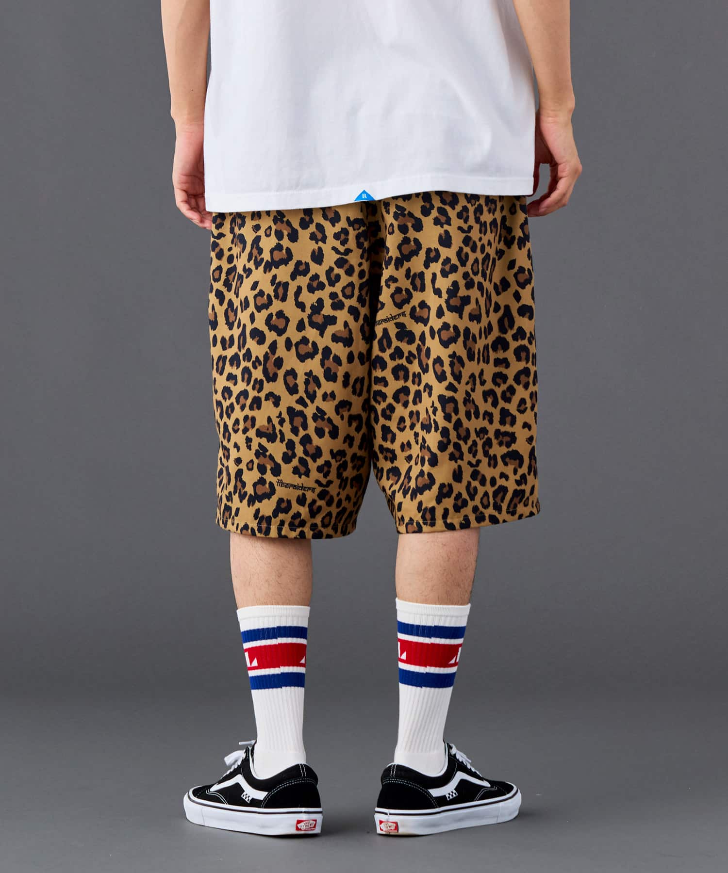 LIBERAIDERS NYLON HALF SHORTS LEOPARDの画像