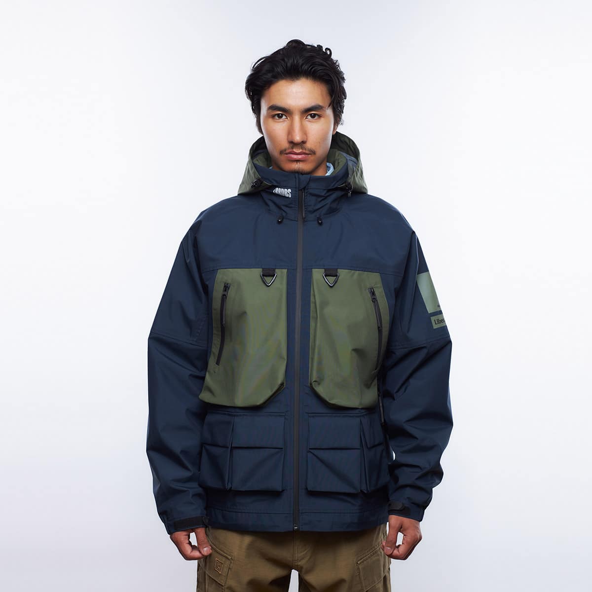 LIBERAIDERS ALL CONDITIONS 3LAYER JACKET NAVY 23FA-Iの画像