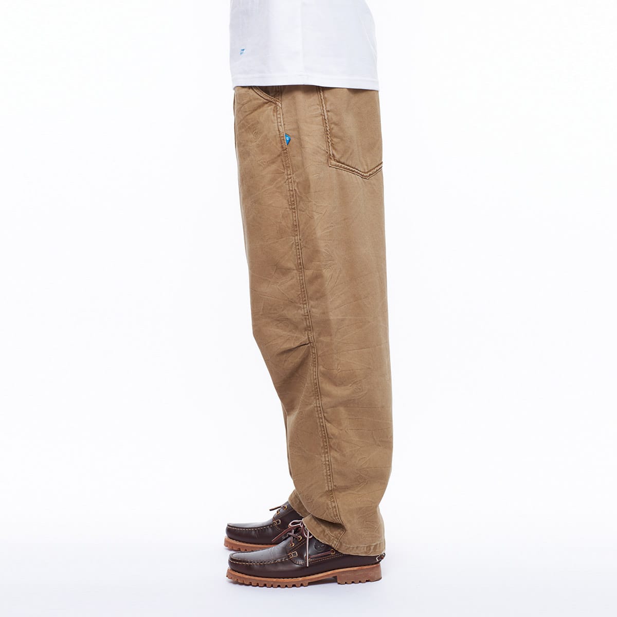 LIBERAIDERS SARROUEL CHINO PAINTER PANTS BEIGE の画像