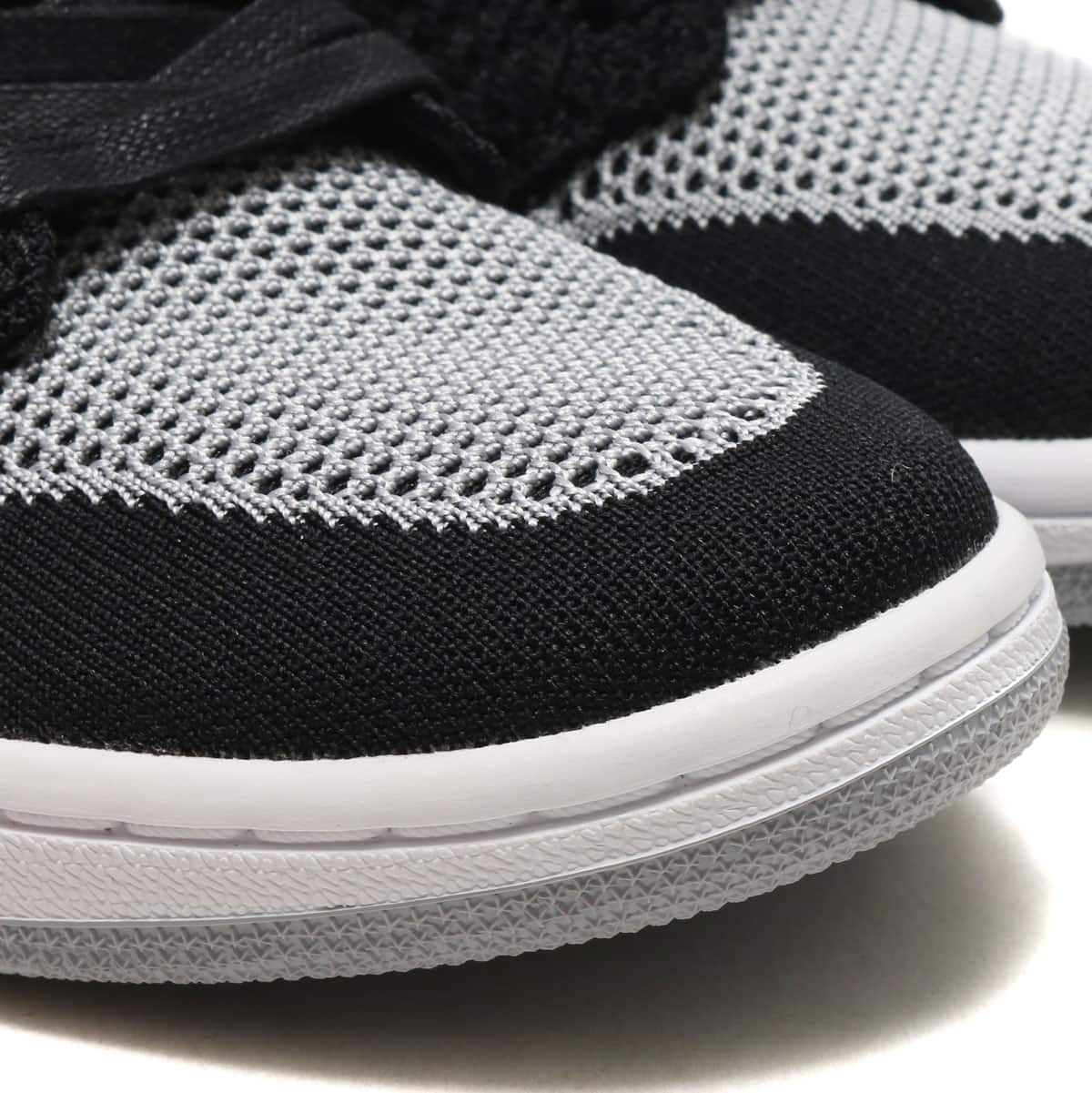 JORDAN BRAND AIR JORDAN 1 RET HI FLYKNIT BG  BLACK/WOLF GREY-WHITEの画像