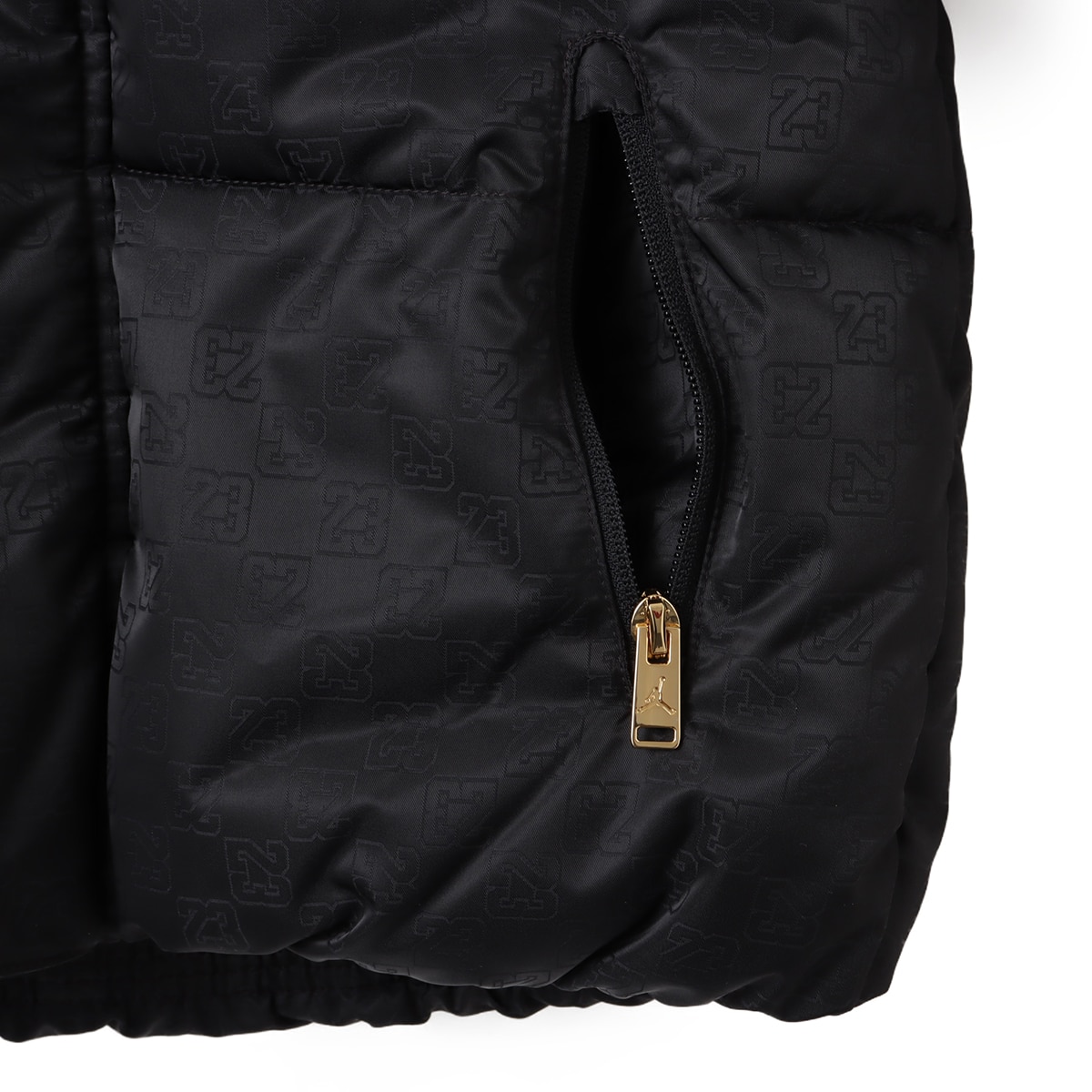 JORDAN BRAND KIDS 23 JACQUARD FILL JACKET BLACK の画像