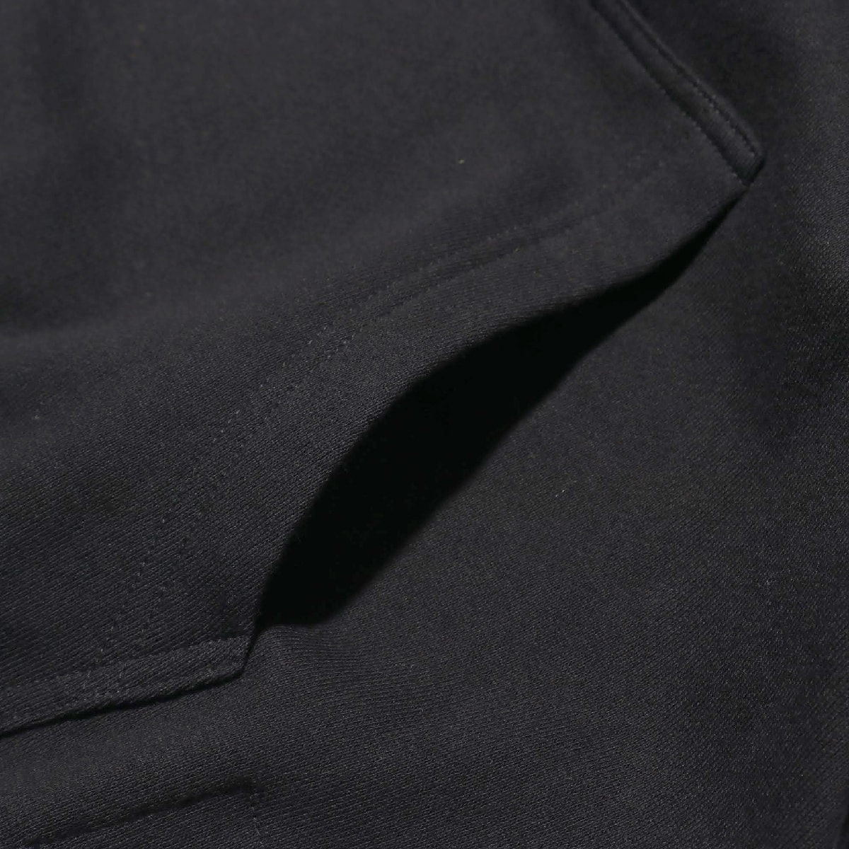 Maison MIHARA YASUHIRO T-sh docking hoodie BLACK の画像