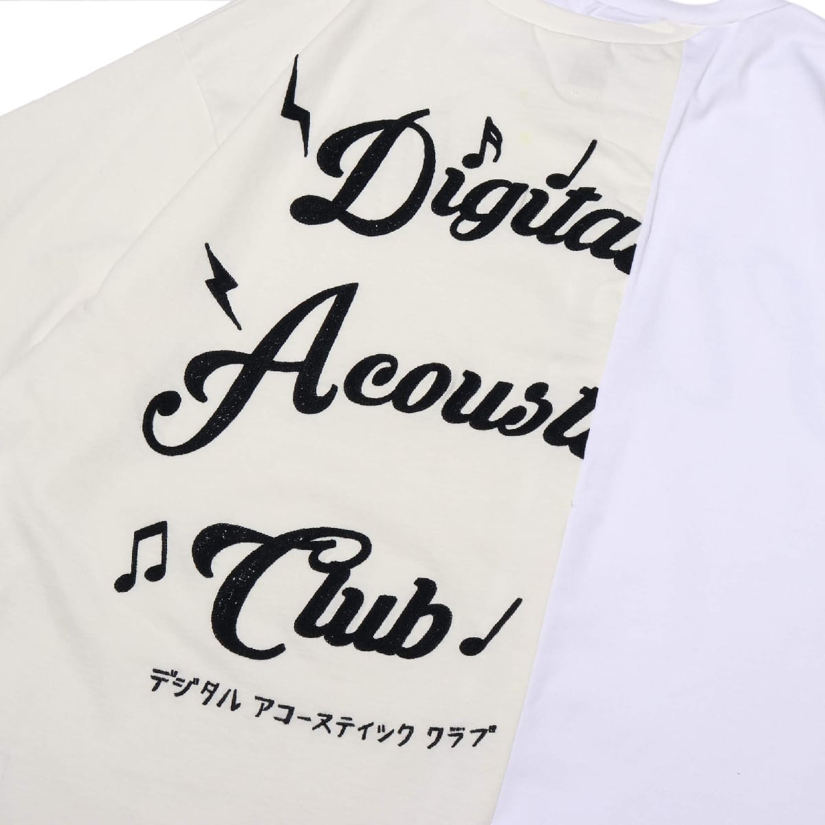 Maison MIHARA YASUHIRO combined T-sh WHITE 19SS-Iの画像