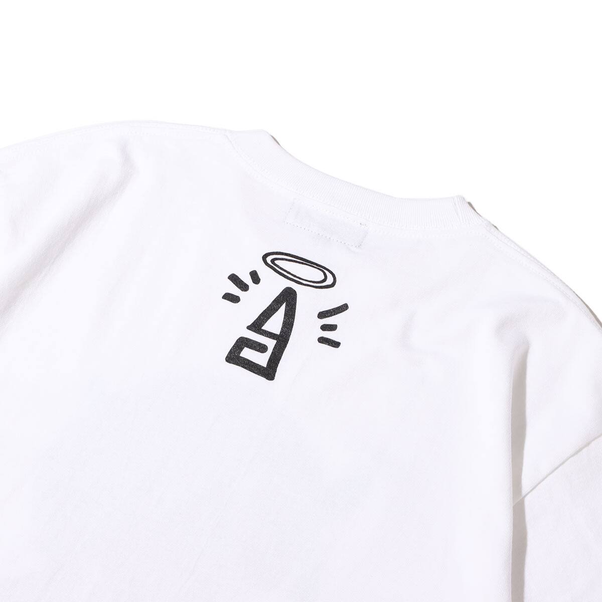 ANARC BEZOOMY TEE WHITE/GREEN 21SU-Iの画像