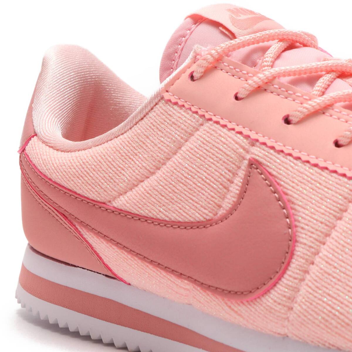 Nike Cortez Basic Txt Se Gs Storm Pink Rust Pink White 18fa I