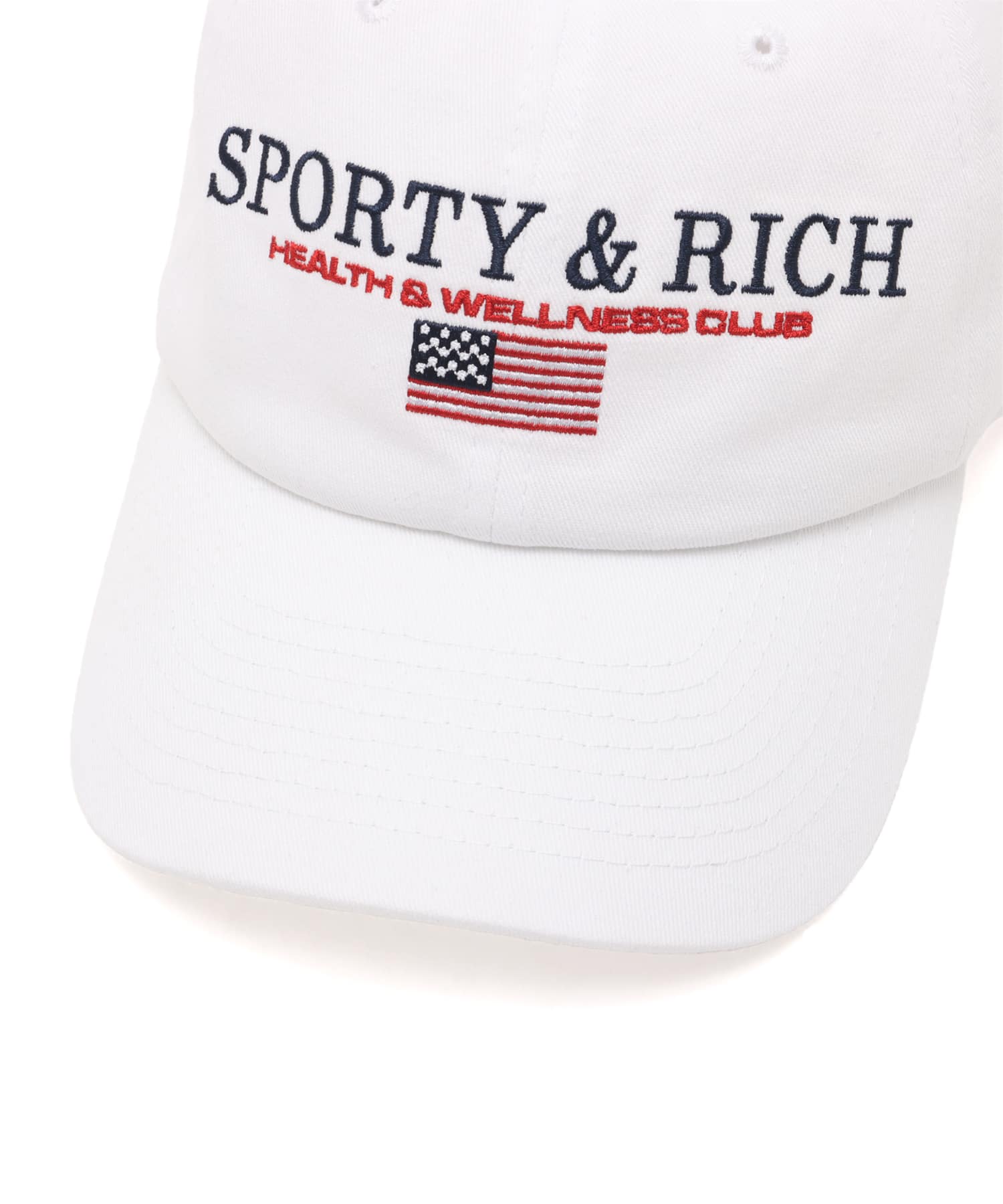 SPORTY＆RICH S&R Nautical Hat Whiteの画像