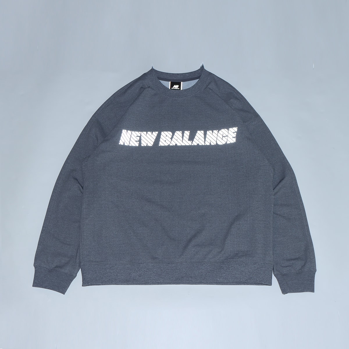 New Balance MET24 Crew Neck Sweatshirt アスレチックグレー 23FW-I