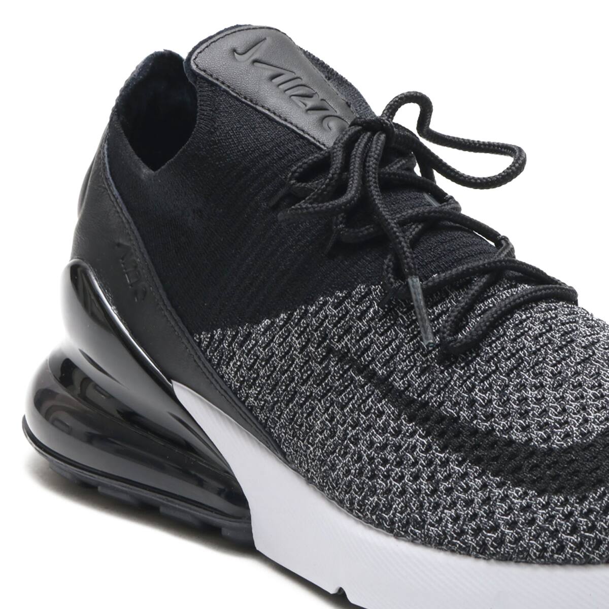 nike 270 flyknit black