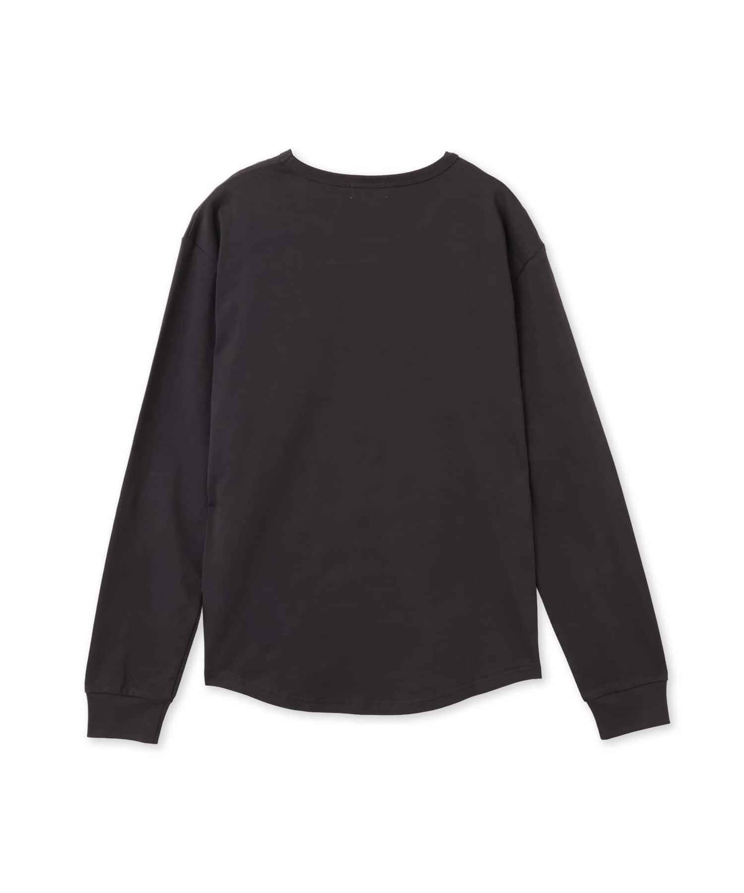 atmos pink Mesh LS Hoodie Tops BLACKの画像