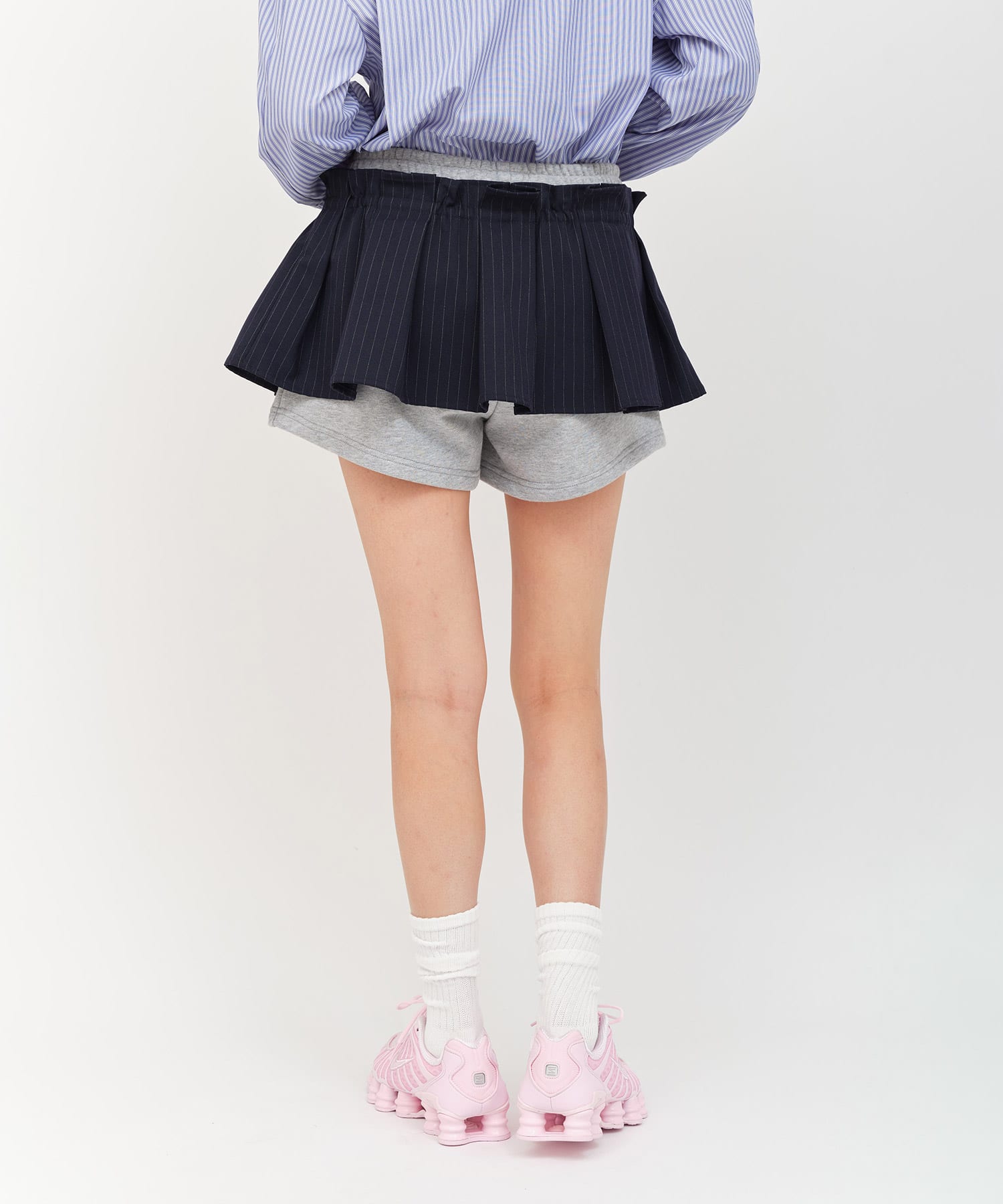 atmos pink Layered Short Pants NAVYの画像