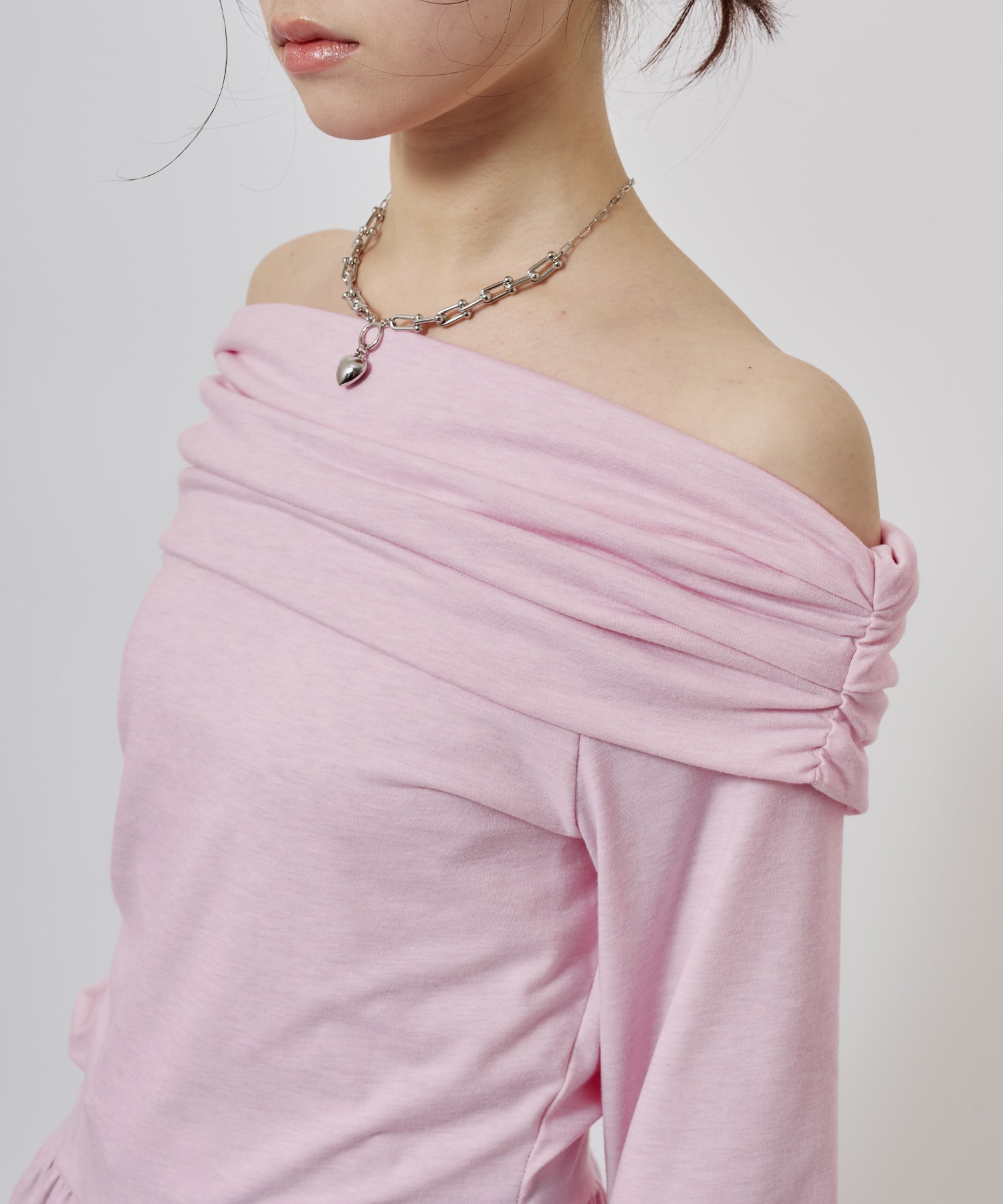 atmos pink Frill Hem Tops PINKの画像