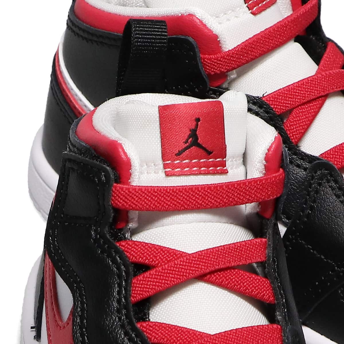 JORDAN BRAND JORDAN 1 MID ALT (TD) BLACK/VERY BERRY-WHITE 21FA-Iの画像