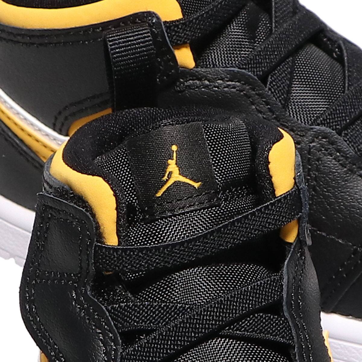 JORDAN BRAND JORDAN 1 MID ALT (TD) WHITE/POLLEN-BLACK 21FA-Iの画像