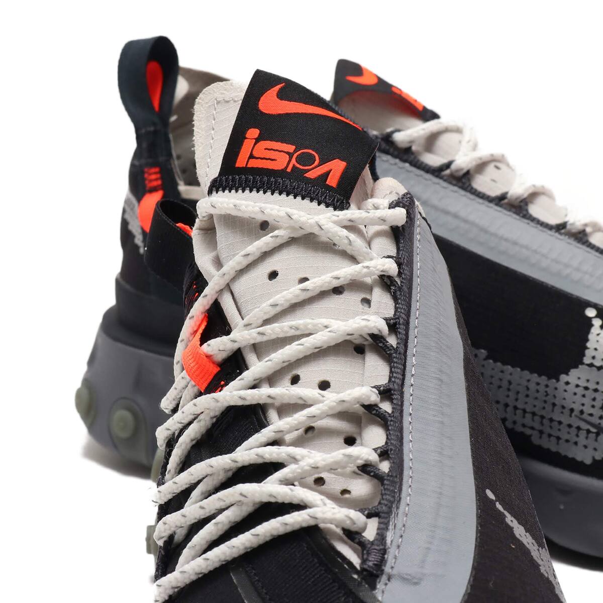 nike ispa react lacing