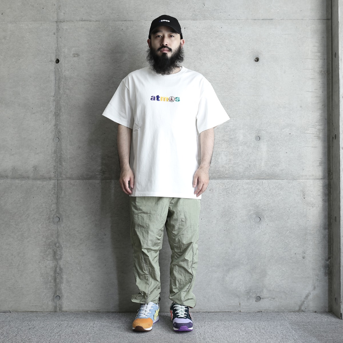 atmos x SeanWotherspoon Crew GRAY - スウェット