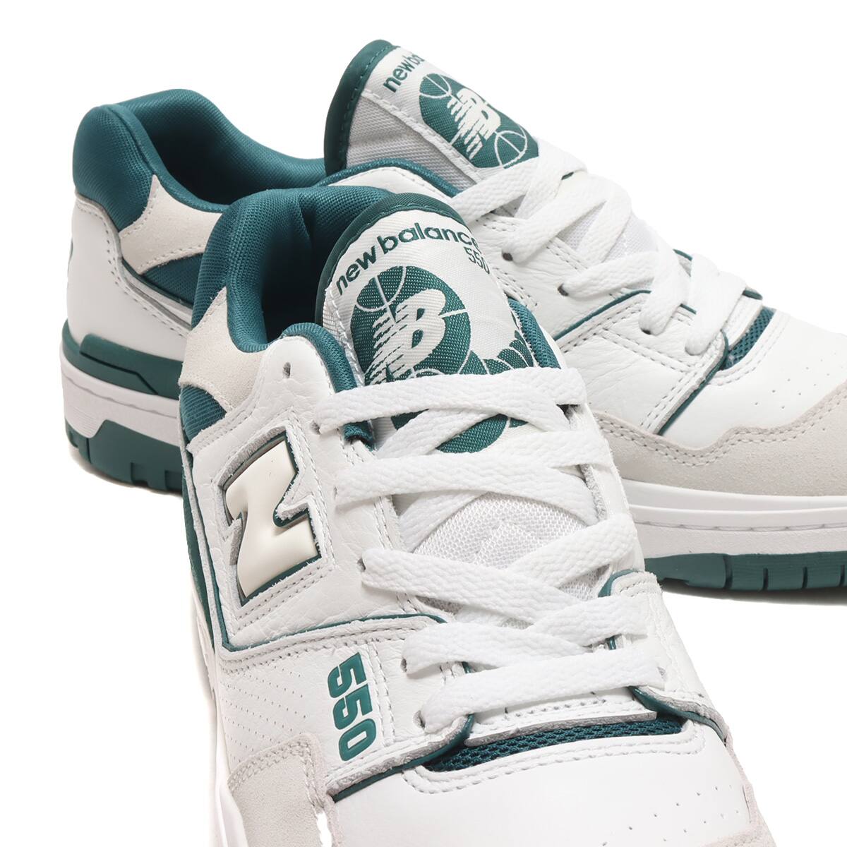 New Balance BB550STA WHITE/GREENの画像