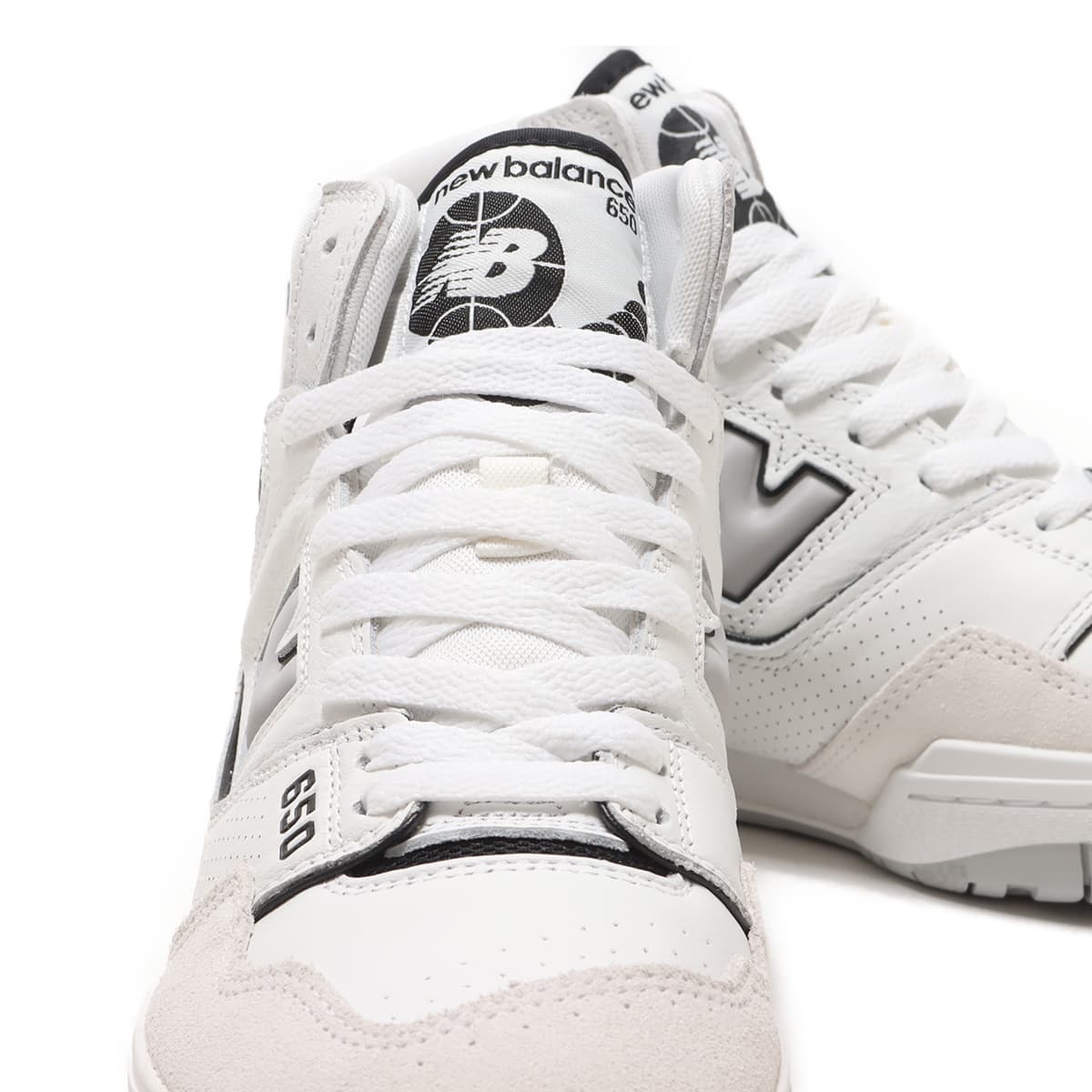 New Balance BB650RWH WHITE/BLACK 23FW-Iの画像
