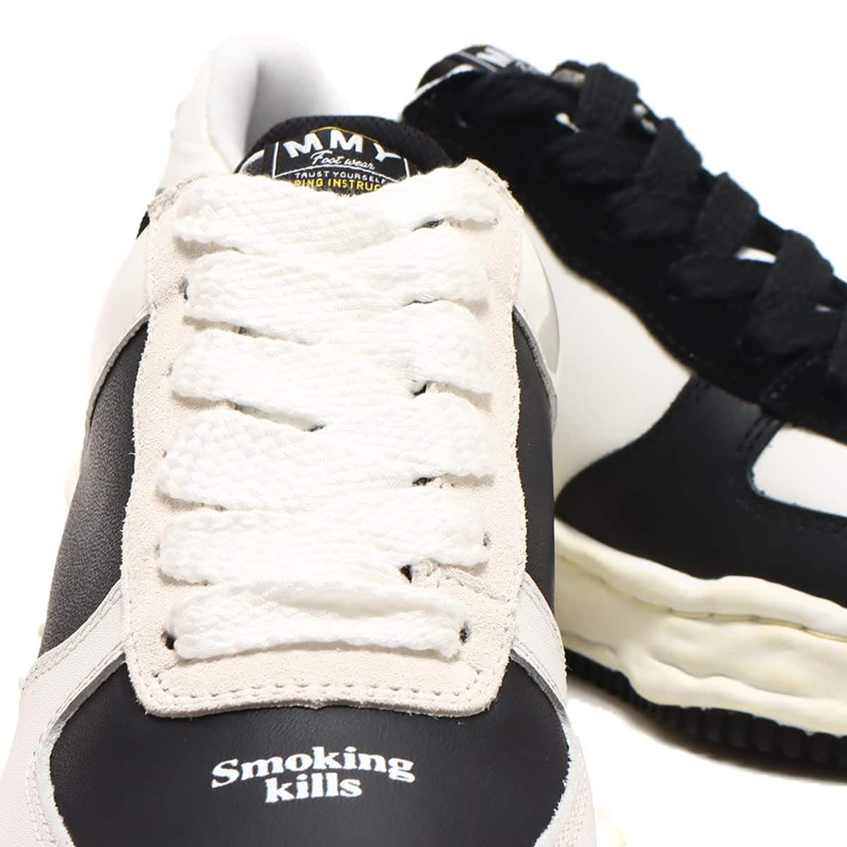 Maison MIHARA YASUHIRO X FR2 X atmos WAYNE LOW LEATHER WHITE/BLACK