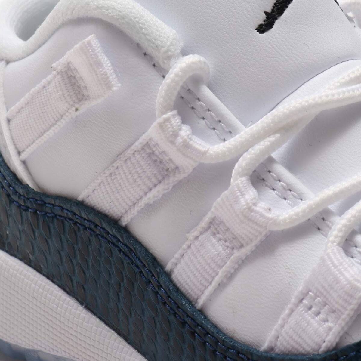 JORDAN BRAND JORDAN 11 RETRO LOW LE TD WHITE/BLACK-NAVY 19SU-Sの画像