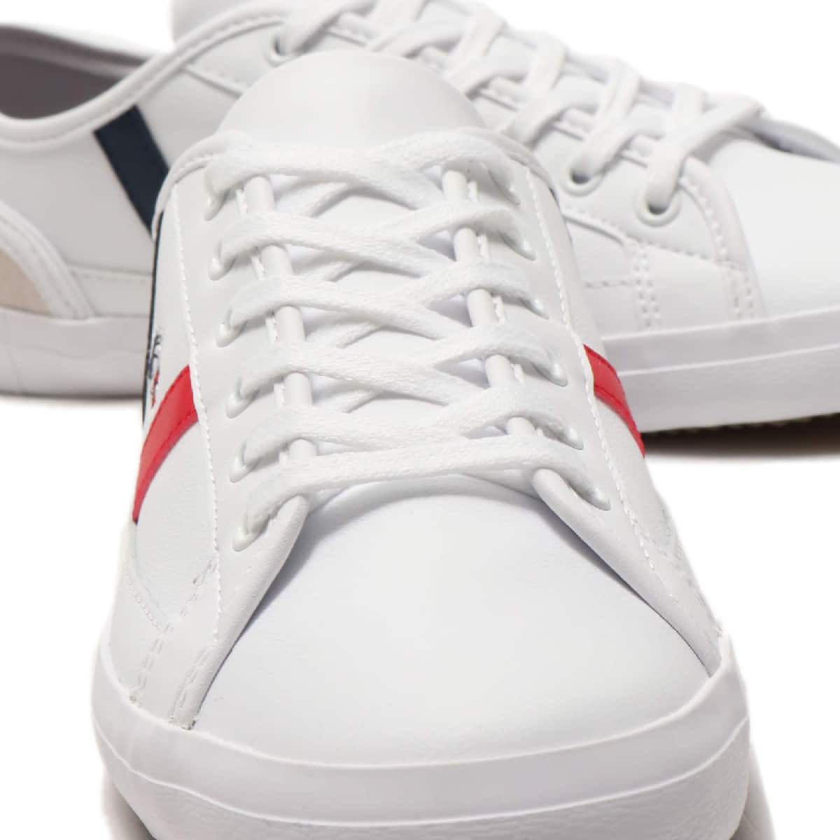 LACOSTE SIDELINE TRI 1 WHT/NVY/RED 20SP-Iの画像