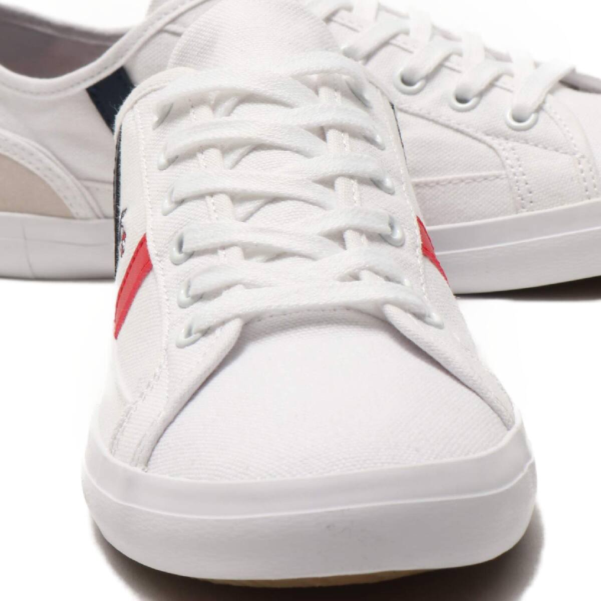 lacoste sideline tricolor sneaker