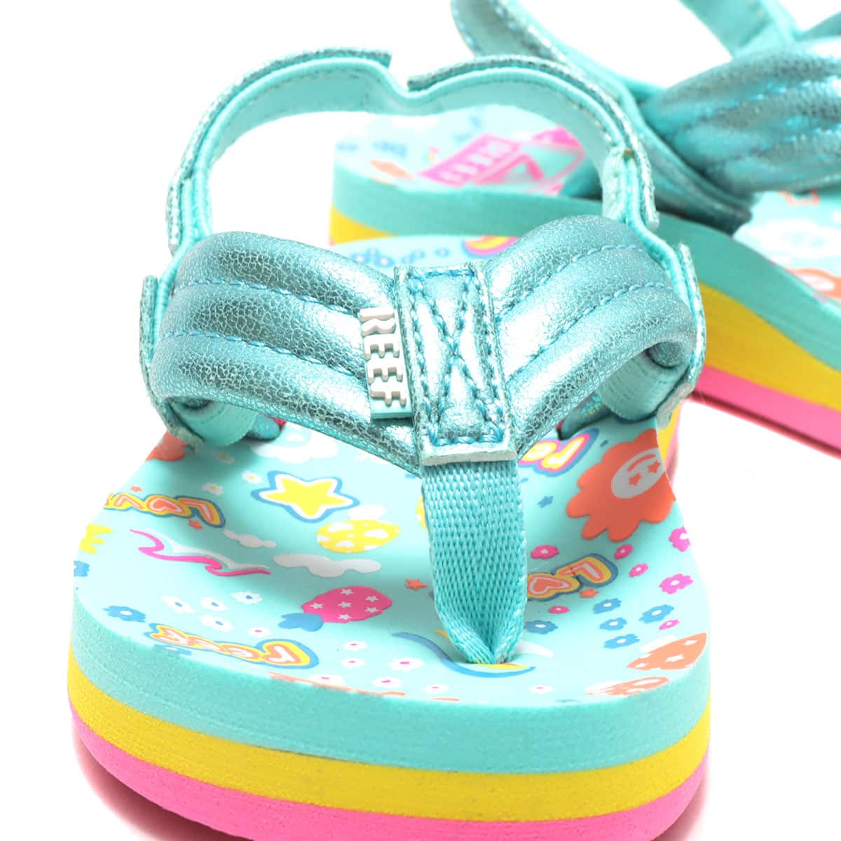 REEF LITTLE AHI LOVE RAINBOW 23SP-I（リーフ リトル アヒ