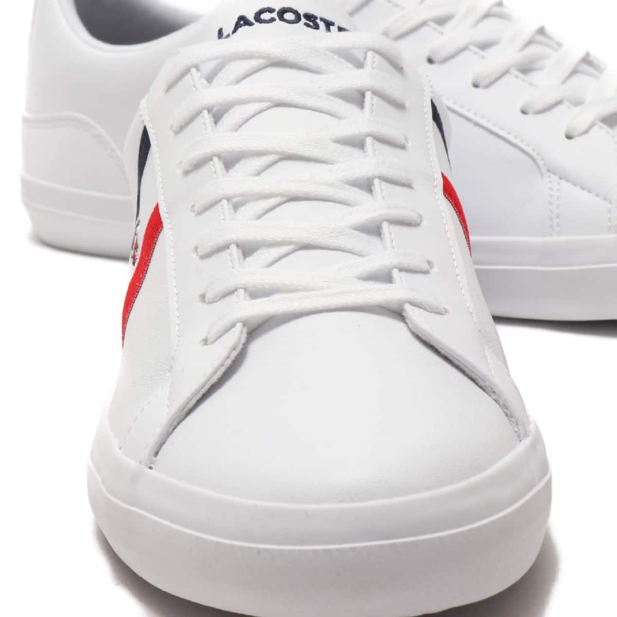 LACOSTE LEROND TRI 1 WHT/NVY/RED 20SP-Iの画像