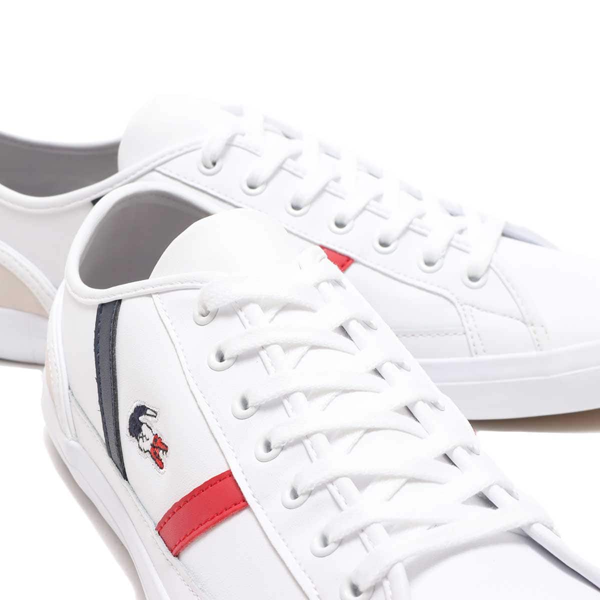 LACOSTE SIDELINE TRI 1 WHITE/NAVY/RED 21FA-Iの画像