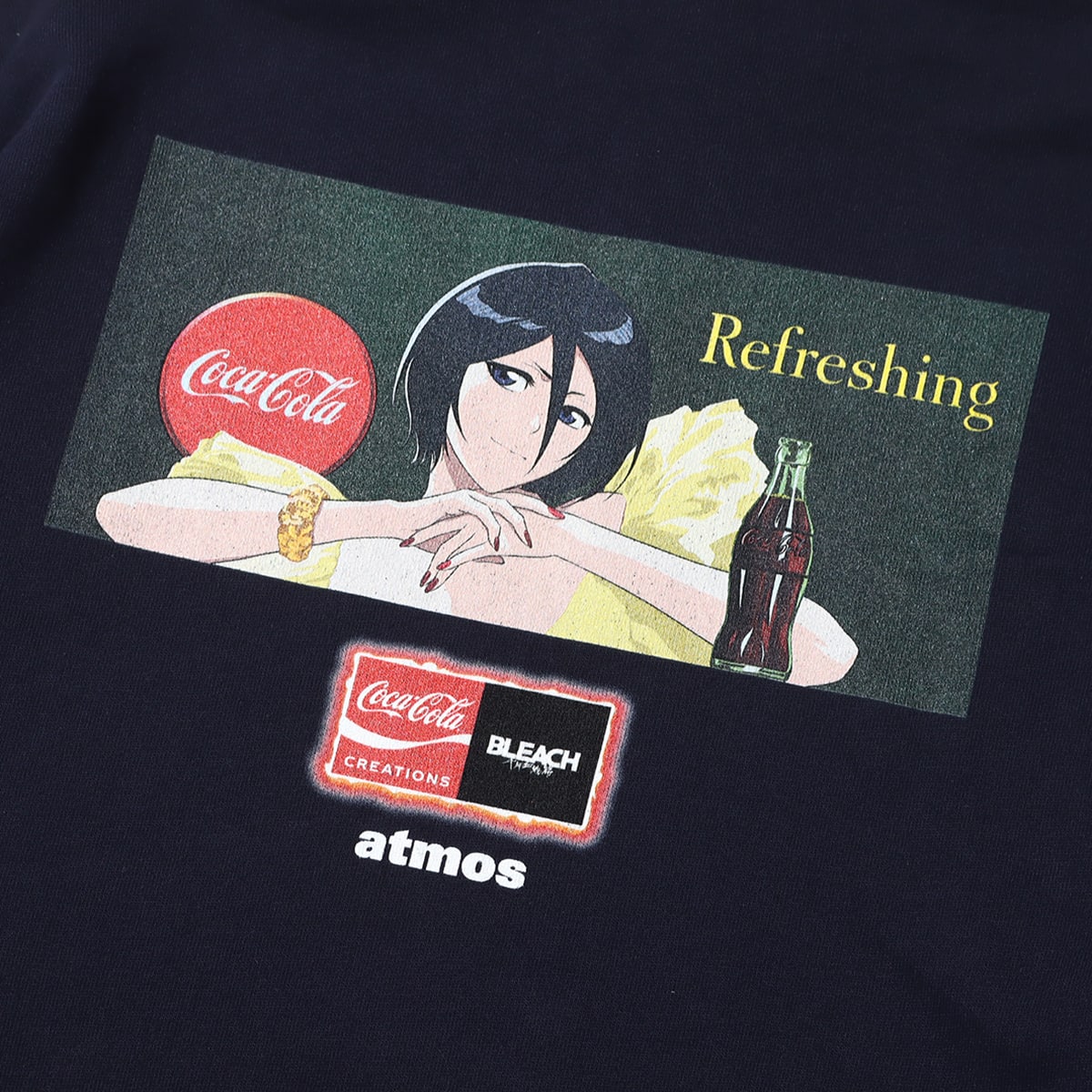 atmos BLEACH×Coca-Cola フーディー 井上織姫