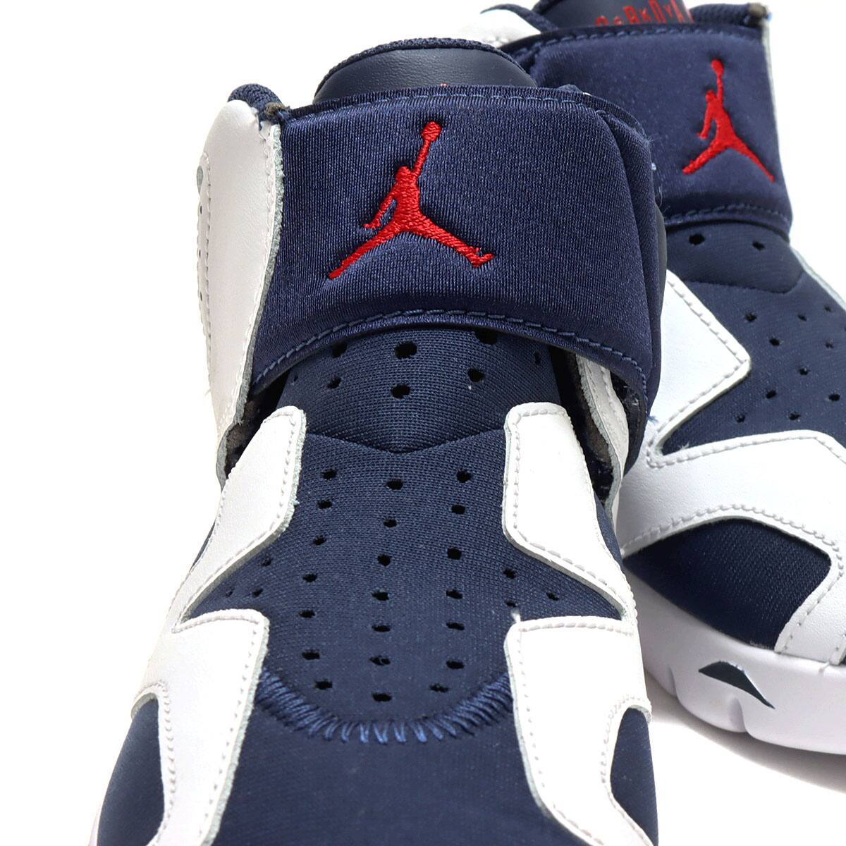 JORDAN BRAND JORDAN 6 RETRO LITTLE FLEX PS WHITE/MIDNIGHT NAVY-GYM