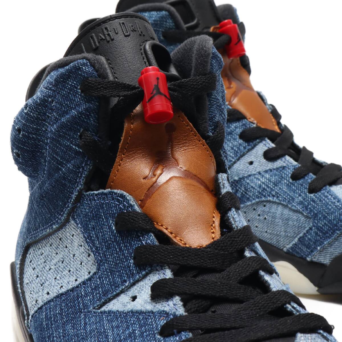 JORDAN BRAND AIR JORDAN 6 RETRO WASHED DENIM/BLACK-SAIL