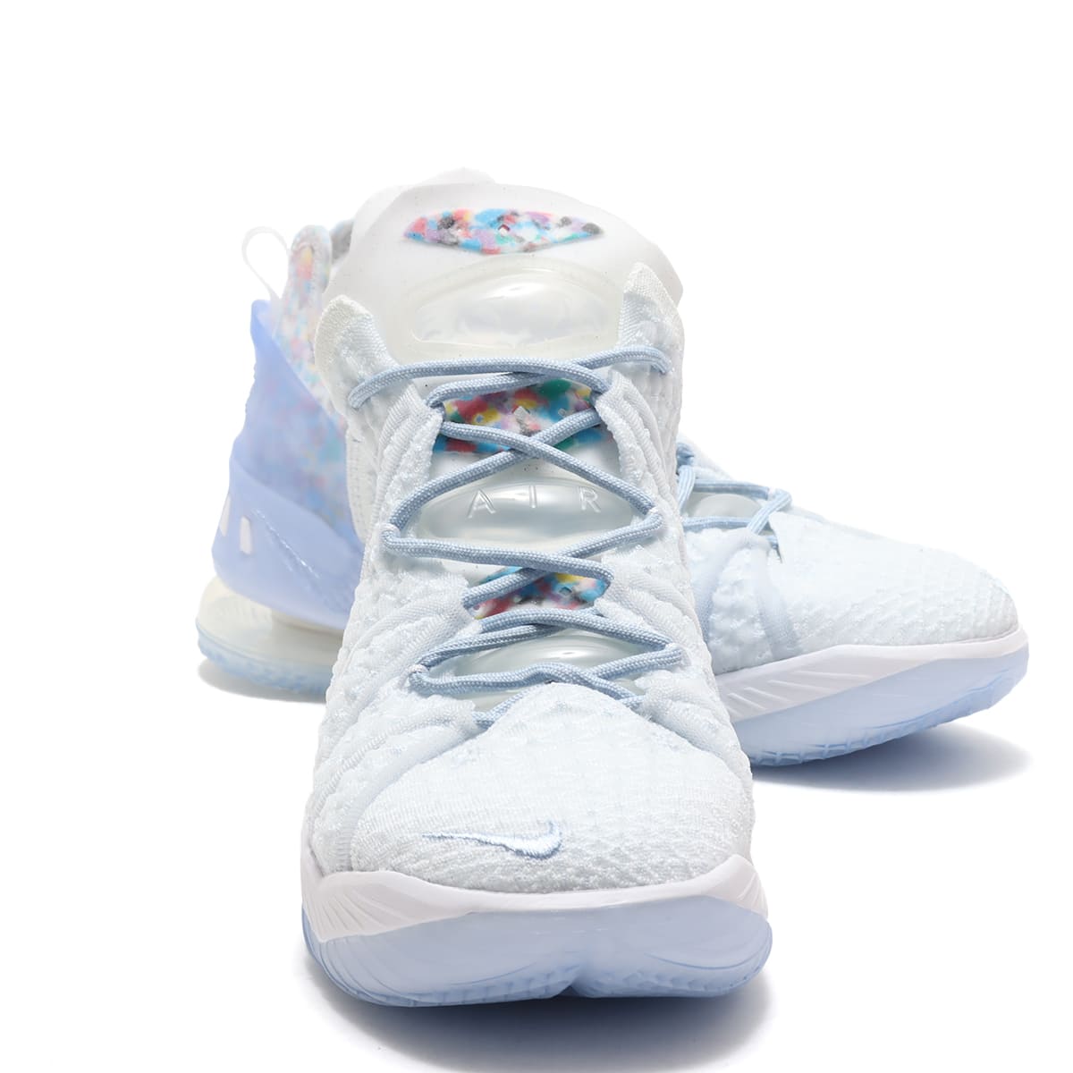 NIKE LEBRON XVIII BLUE TINT/WHITE-CLEAR 21SP-S（ナイキ