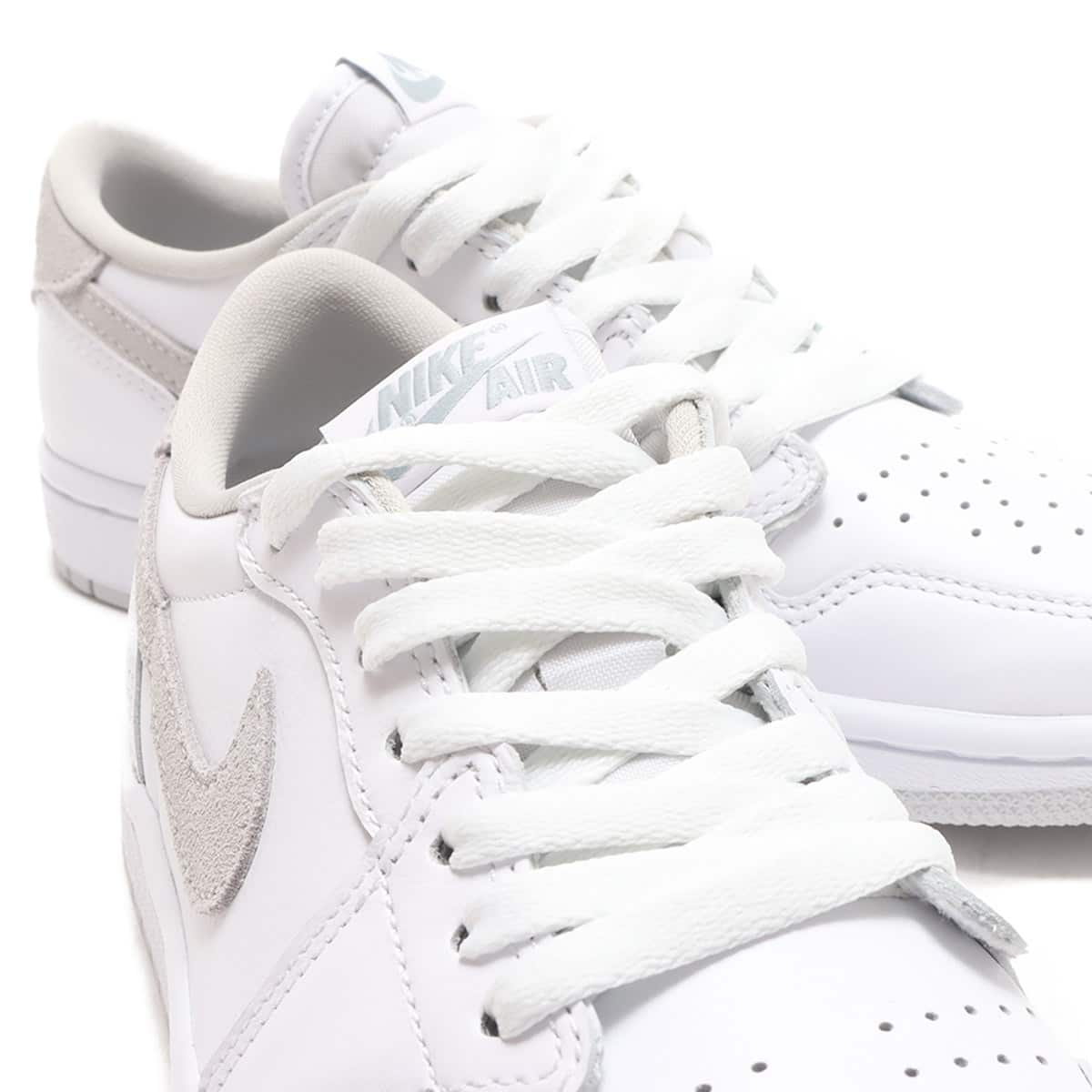 JORDAN BRAND WMNS AIR JORDAN 1 LOW OG WHITE/PARTICLE GREY-NEUTRAL ...