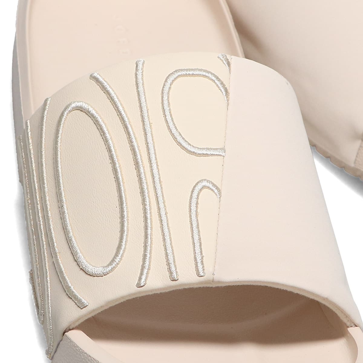 JORDAN BRAND WMNS JORDAN NOLA SLIDE PEARL WHITE/PEARL WHITE-PEARL WHITE 21FA-Iの画像