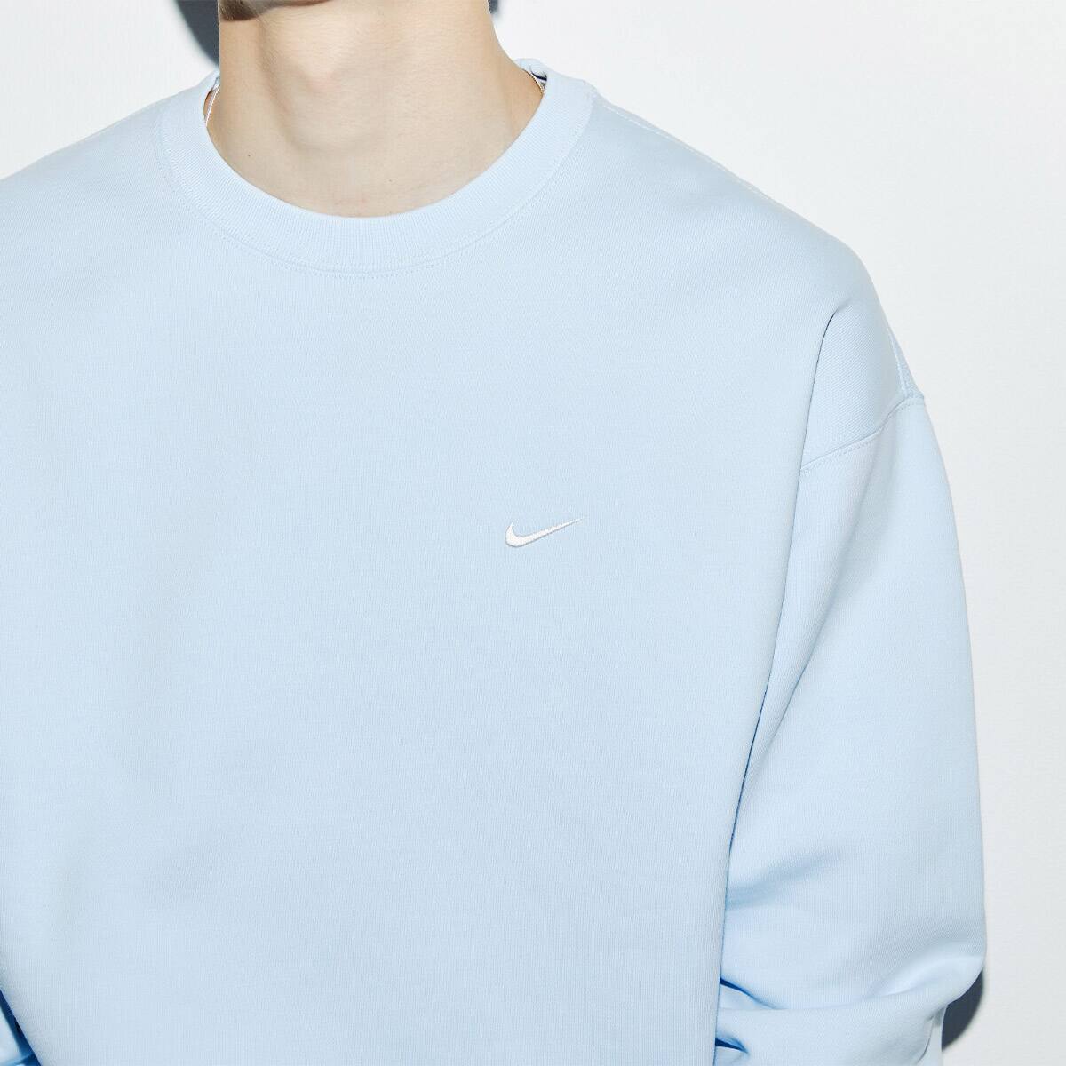 NIKE AS M NK SOLO SWSH HW BB CREW CELESTINE BLUE/WHITE 22HO-Sの画像