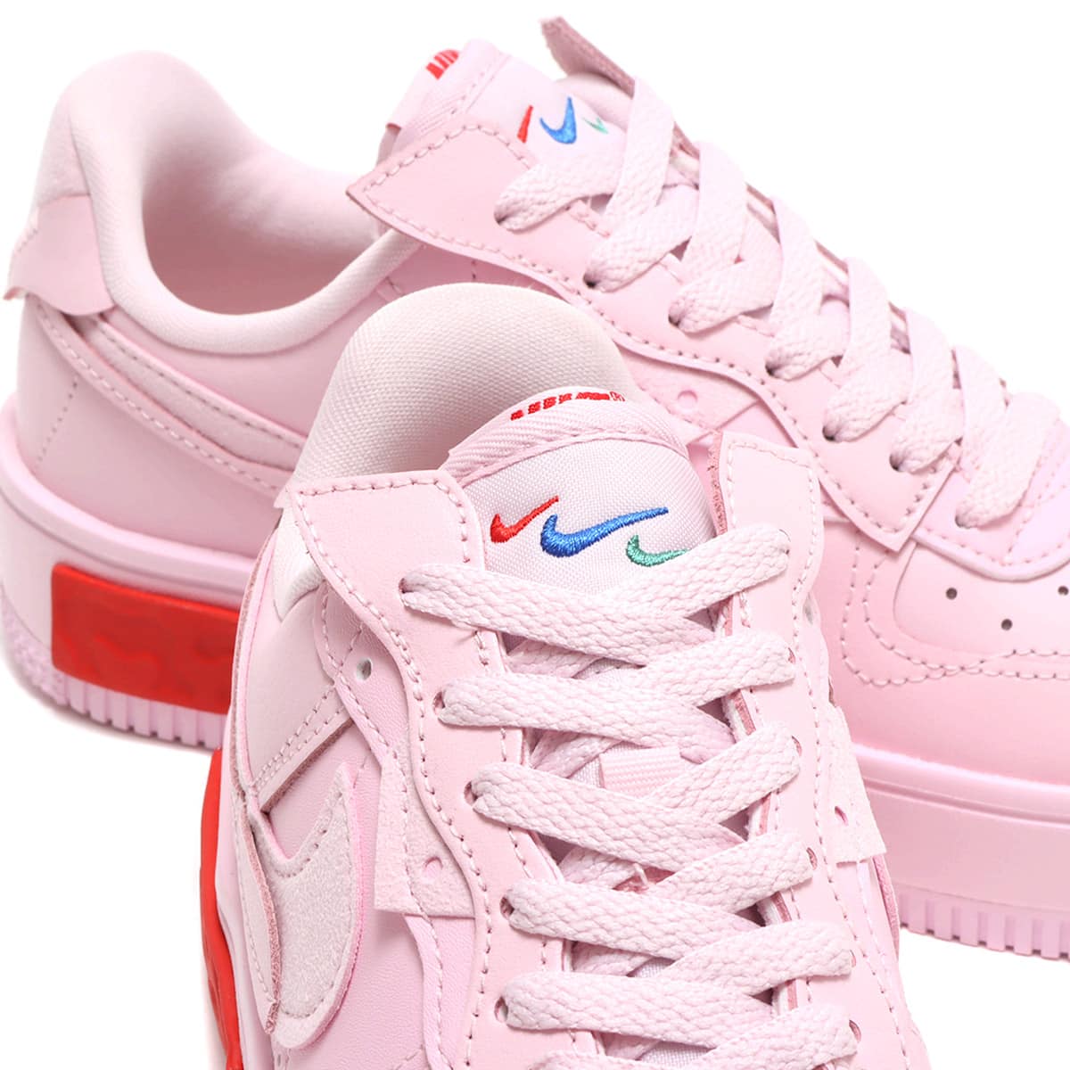 NIKE W AIR FORCE 1 FONTANKA PINK FOAM /PINK FOAM -UNIVERSITY RED 