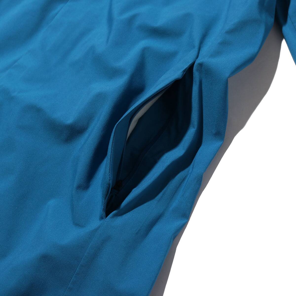 DESCENTE ALLTERRAIN HARD SHELL BAL COLLAR COAT  BLUE ACID 18FA-Iの画像