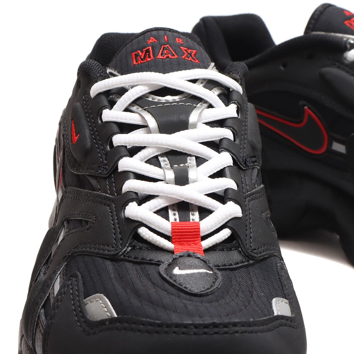 NIKE AIR MAX 96 II BLACK/BLACK-SPORT RED-WHITE 21HO-I