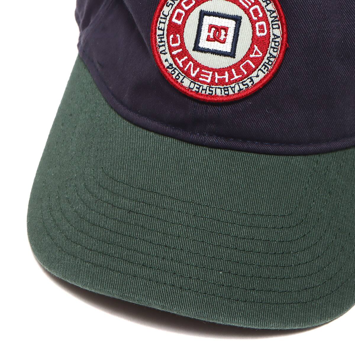 DC SHOES 23 CIRCLE PATCH STRAPBACK NAVY 23SS-Iの画像