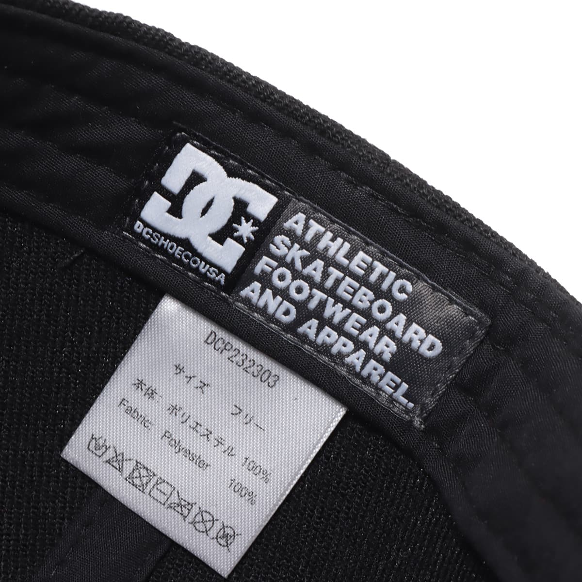 DC SHOES 23 EST94 SNAPBACK BLACK 23SS-Iの画像
