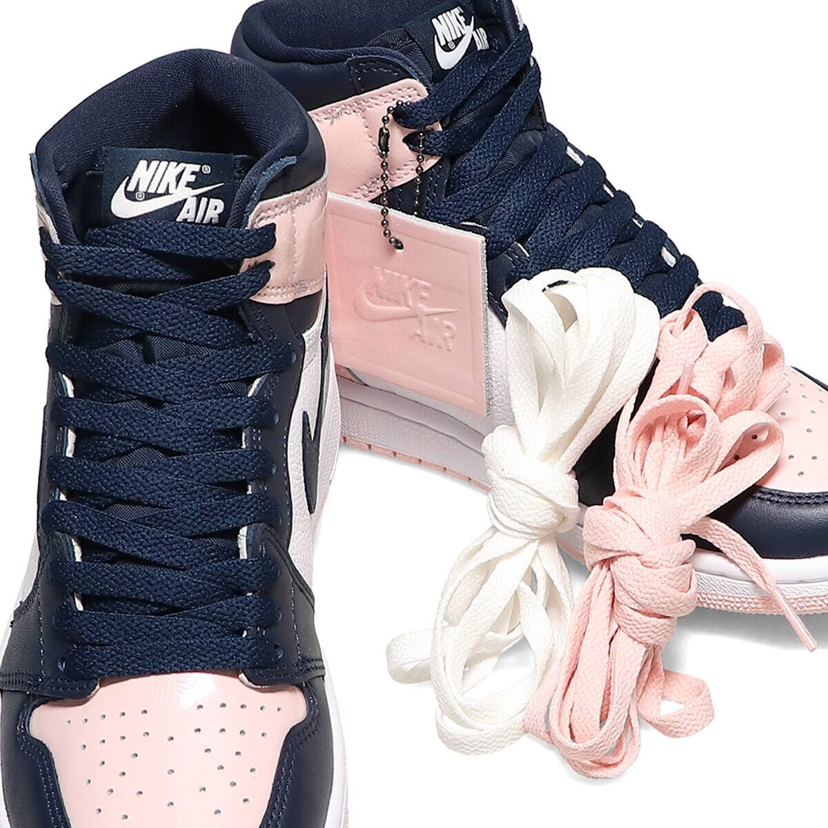 JORDAN BRAND W AIR JORDAN 1 RETRO HI OG ATMOSPHERE/OBSIDIAN-WHITE-LASER  PINK 21HO-I