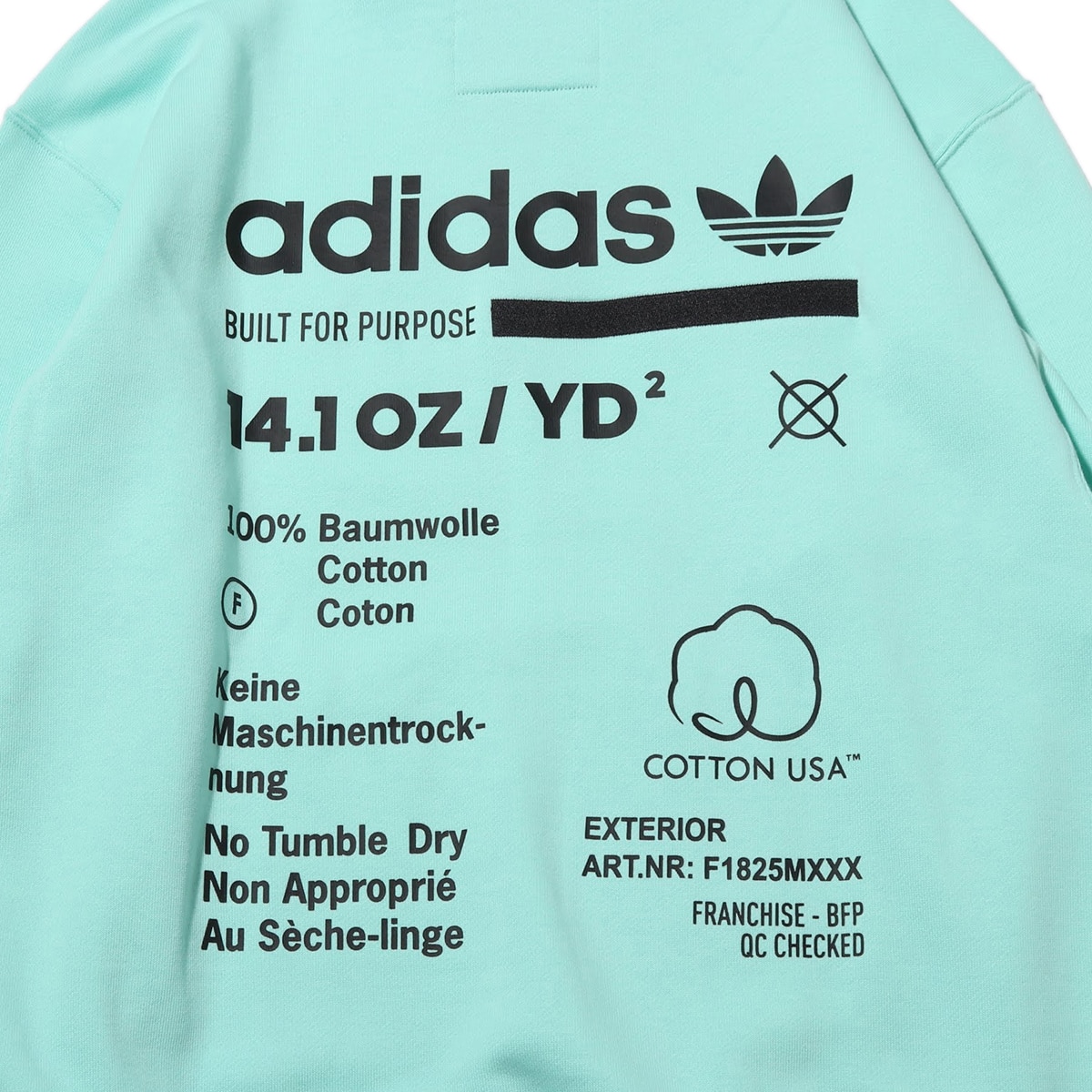 adidas kaval hoodie clear mint